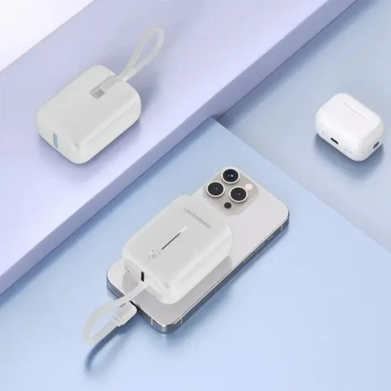 Power Bank 10000Mah Powerology - White